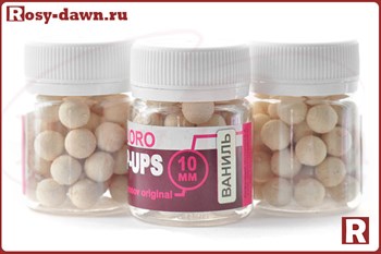 Бойлы 777 Baits Fluoro Pop-Ups 10мм, 20гр, ваниль