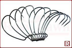 Офсетные крючки Black King Kong (BKK) Worm 9003, 12шт, №2 - фото 12178