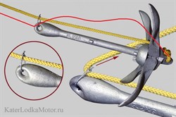 Складной якорь-кошка, 3.2кг - фото 13208