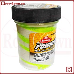 Паста Berkley Turbo Glitter White/Chartreuse