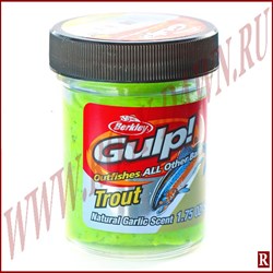 Паста Berkley Gulp Chunky Chartreuse(Чеснок)