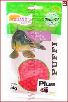 Grizzly Baits Puffi 30гр, слива - фото 16440