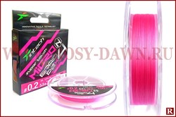 Intech Micron Braid PE X4 Pink, 150м, #0.2(0.074мм) - фото 16443