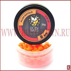 Бойлы Lion Baits Pop-Up 8мм, Plum Royale - фото 16743