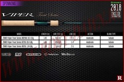 Zemex Viper Trout 602XUL, 1.83м, 0.3-3.5гр