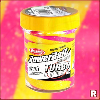 Berkley Turbo Dough Pink Lemonade Glitter