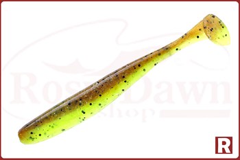 Diamond "Easy Shiner", 4", 7шт, 001(Green Pumpkin/Chartreuse) - фото 6978