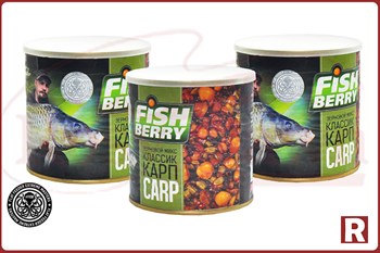 Fish Berry "Сергей Попов" Карп Классик, зерновой микс (CSL) 430мл