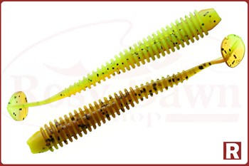 Diamond Swing Impact 3.5", 8шт, 401(Green Pumpkin/Chartreuse) - фото 8880