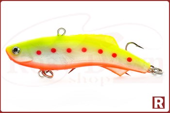 Силиконовый раттлин Rosy Dawn Shiriten Trout Vibe 73мм, 17гр, 017 - фото 9864