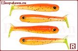 Плавающий виброхвост Kinetic Folie Minnow 3", 4шт, 016