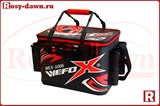 Wefox Eva Wex 5006 с держателями удилищ, черно-красная, 40см