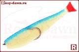 Lex Porolonium Classic Fish 70мм, 1шт, бело-синий