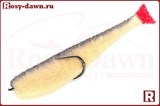 Lex Porolonium Classic Fish 70мм, 1шт, бело-черный