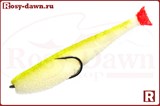 Lex Porolonium Classic Fish 80мм, 1шт, бело-салатовый