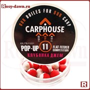 CarpHouse Pop-Up Flat Feeder 11мм, клубника джем