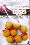 Тонущие оснащенные бойлы 777 Baits 10мм, 8шт, кукуруза