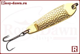 Блесна на жереха Iron Fish 5/8oz, 18гр, 62мм, gold