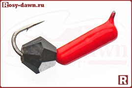 Мормышка "ГвоздеШарик", Ø1.5мм, 0.37гр(огранённый бисер)