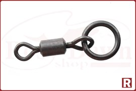 Вертлюг с кольцом Orange Carp Ring Swivels №4, 10шт