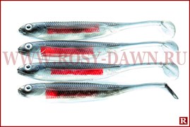 Diamond Flash-J Shad 5", 4шт, 007