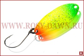 Fish Season Trout Spoon Falena 30мм, 2.5гр, 37/14(светофор)