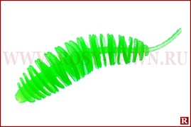 Starfish Bait Fat Worm(Plamp) 70мм, 7шт(зеленый, икра)