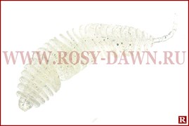 Starfish Bait Fat Worm(Plamp) 70мм, 7шт(прозрачный, светонакопитель, сыр)