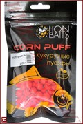 Кукурузные пуффы Lion Baits 20гр, клубника