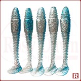 Lucky John Tioga Fat 3.9", 5шт, T05 (Chrystal Blue)