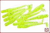Lucky John Tioga 2.4&quot;, 9шт, 071(Lime Chartreuse)