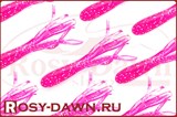 Кальмарчики Action Plastics Tube Jigs 40мм, 5шт, hot pink glitter