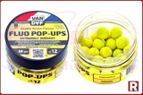 Плавающие бойлы Van Daf Fluo Pop-Ups 12мм, 25шт, ананас