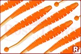 Native Trout Slug 2.4&quot;, 10шт, PA30(orange-сыр)