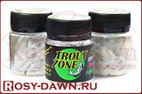 Нимфы Trout Zone Nymph 40мм, 12шт, креветка/white