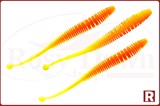 Native Trout Slug 3.2&quot;, 8шт, PA30/038(yellow/orange-сыр)